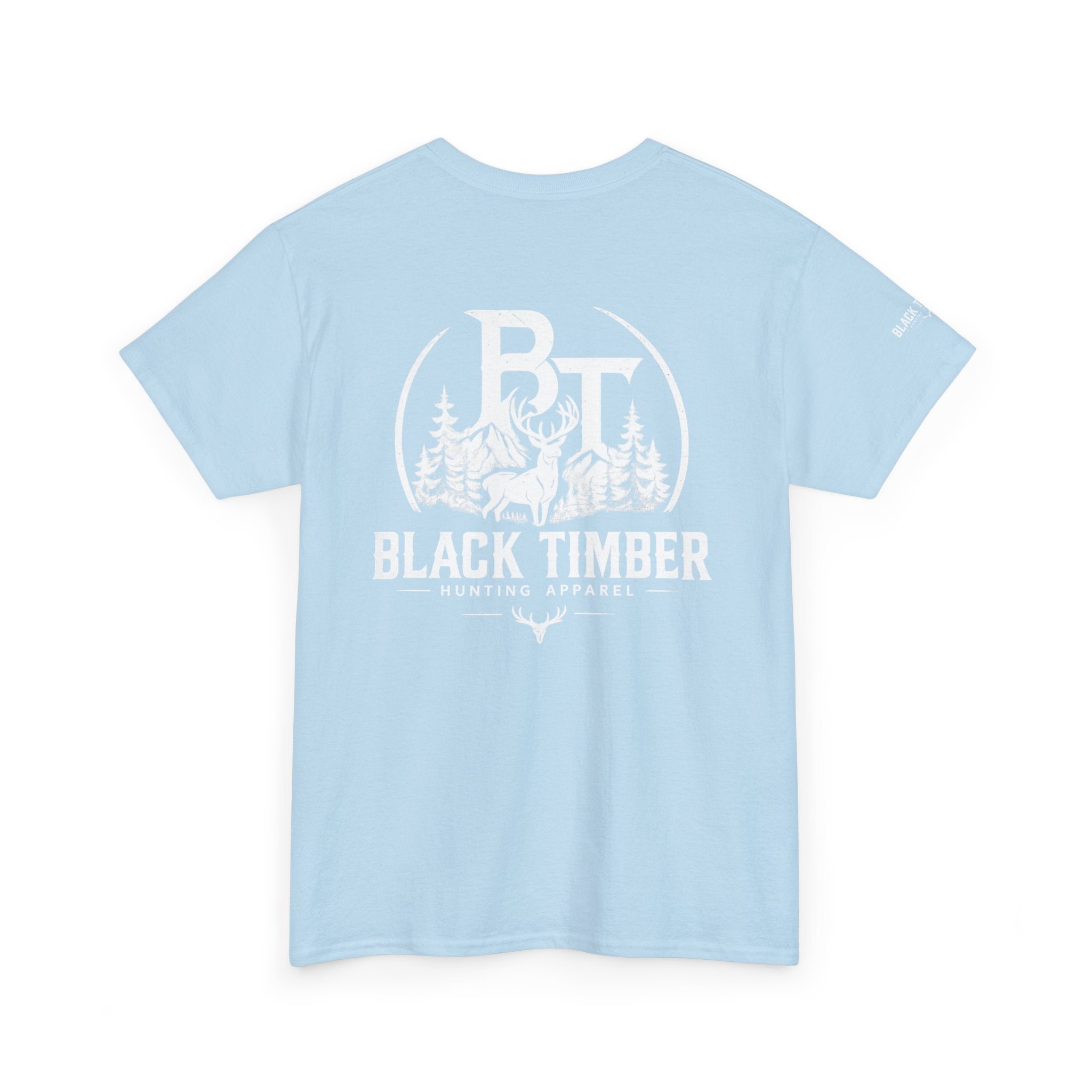 Hunting Tee — Black Timber Logo Shirt
