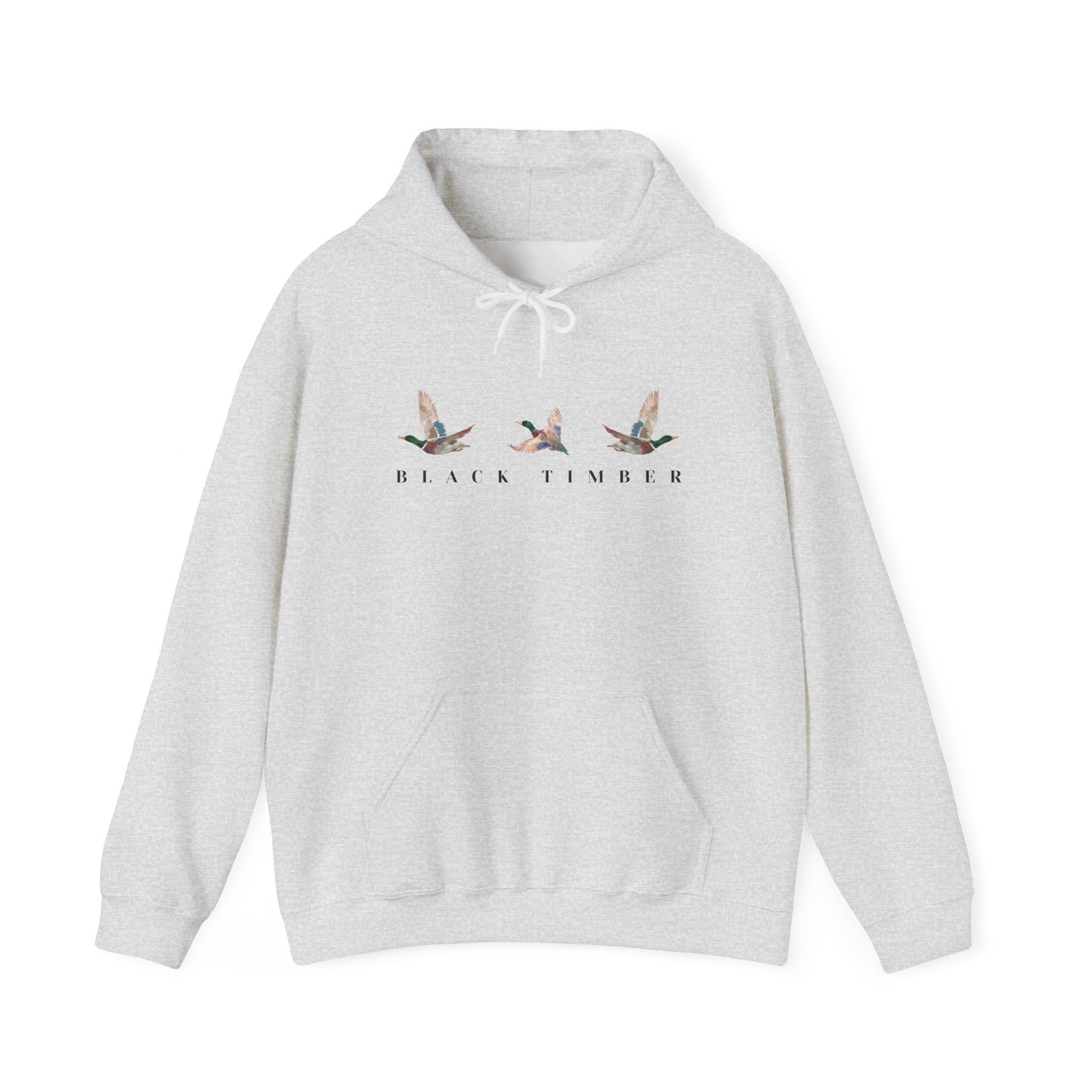 Black Timber Duck Hoodie