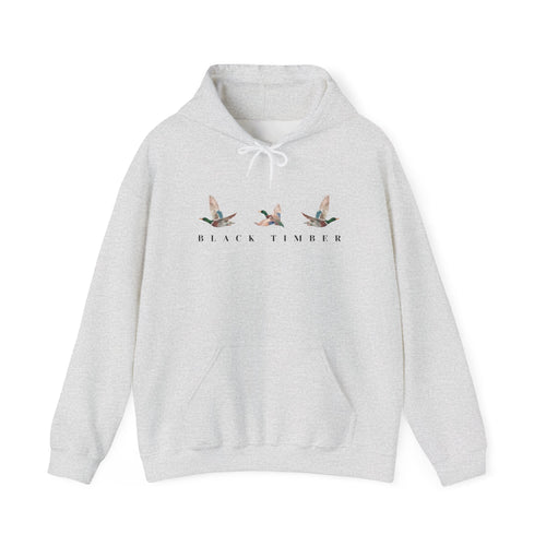 Black Timber Duck Hoodie