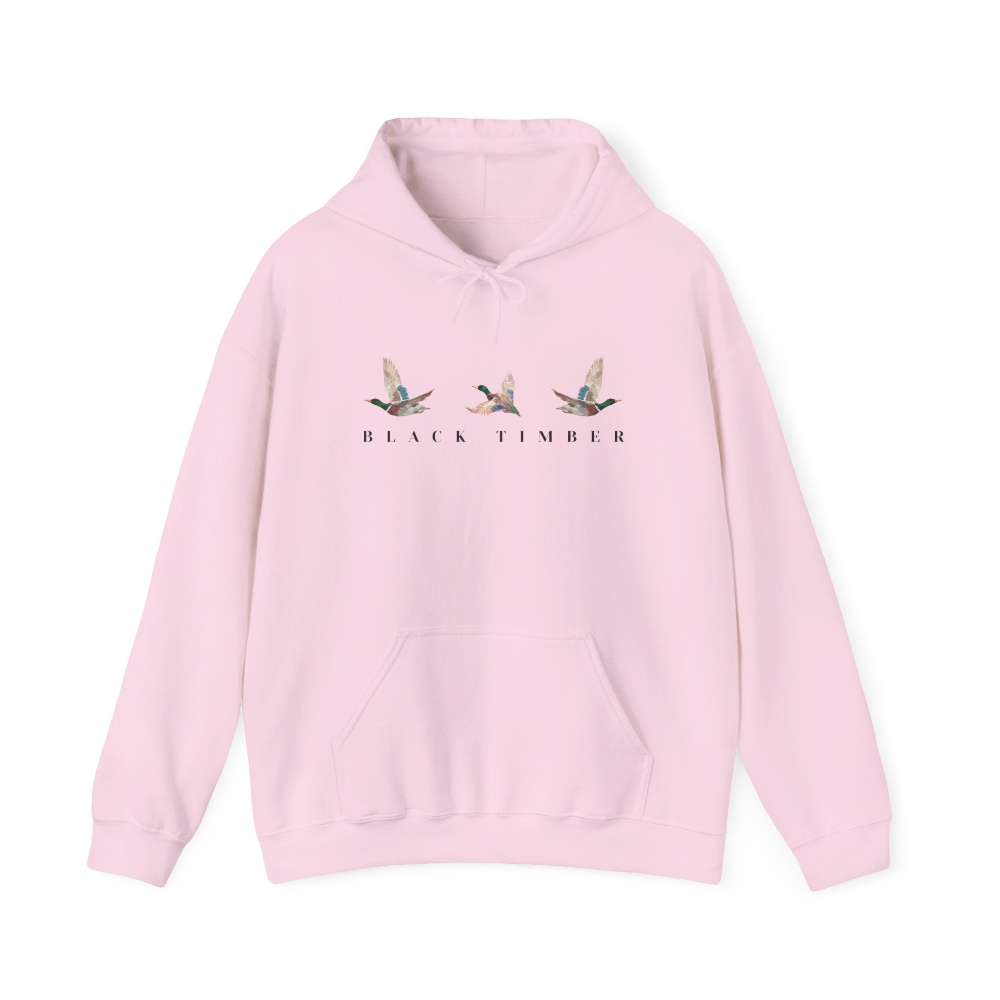 Black Timber Duck Hoodie