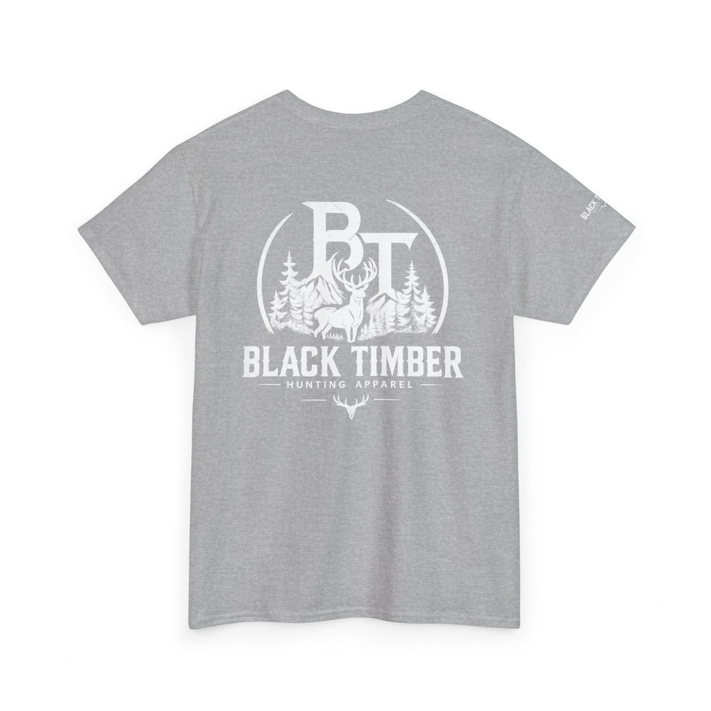 Hunting Tee — Black Timber Logo Shirt