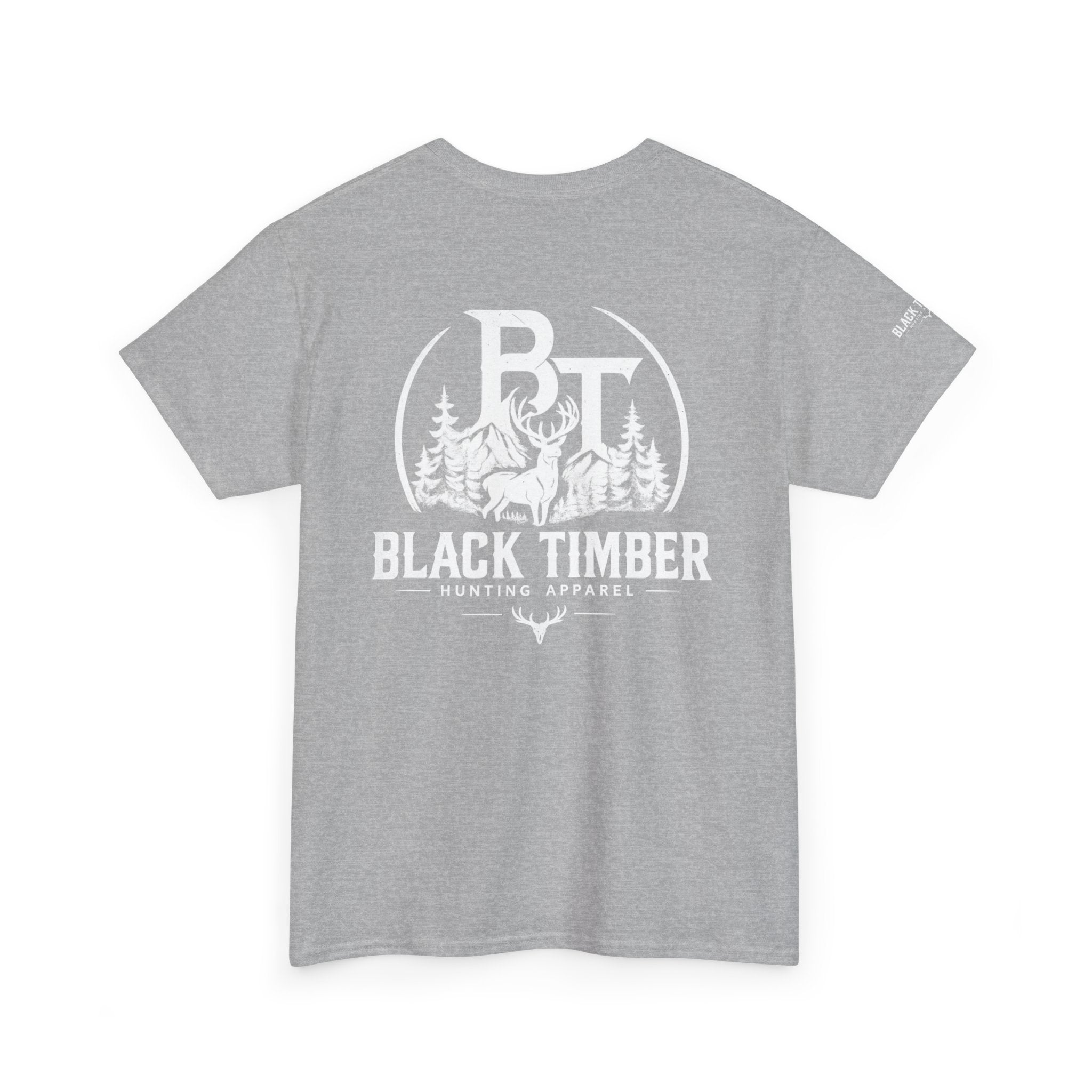 Hunting Tee — Black Timber Logo Shirt