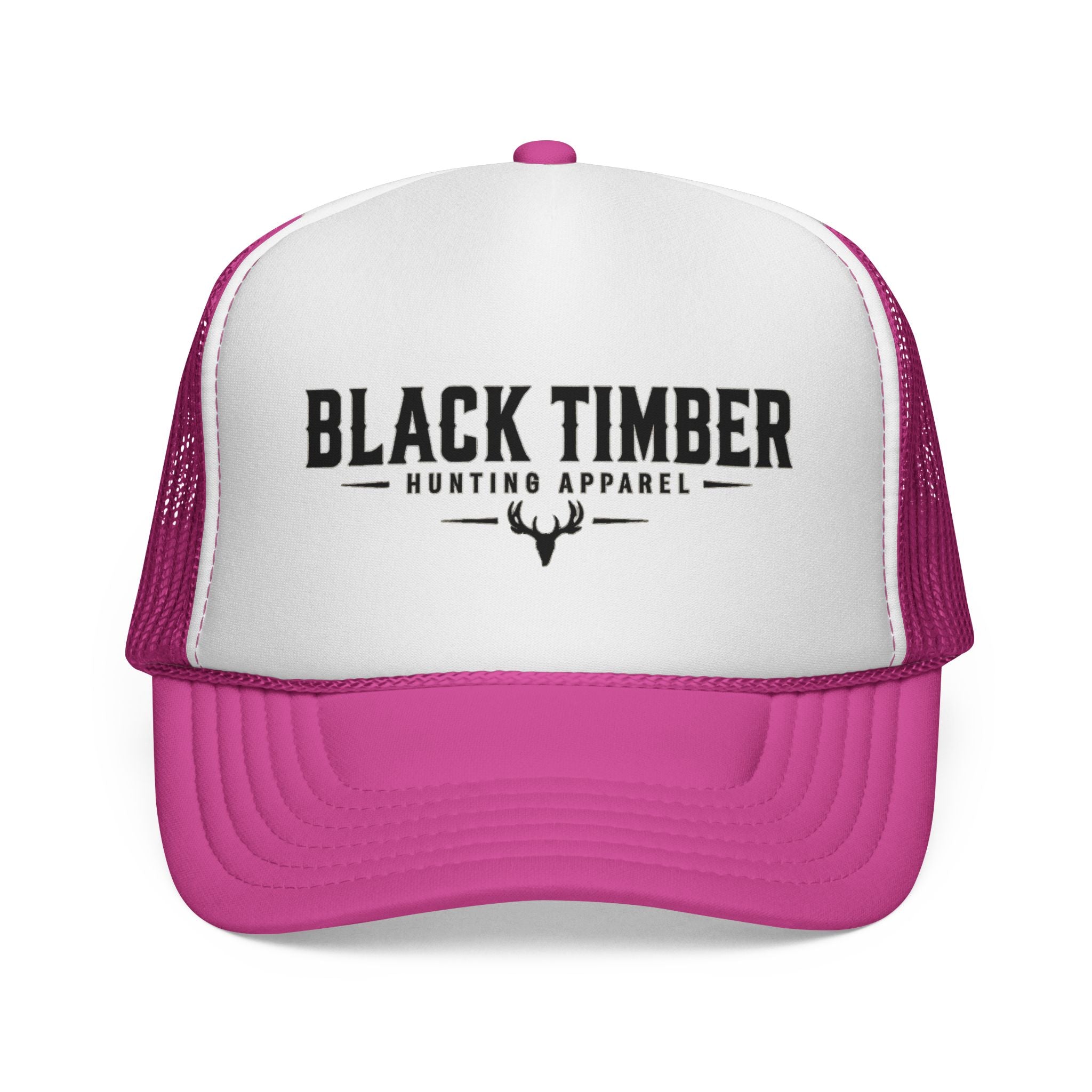 Black Timber Trucker Hat