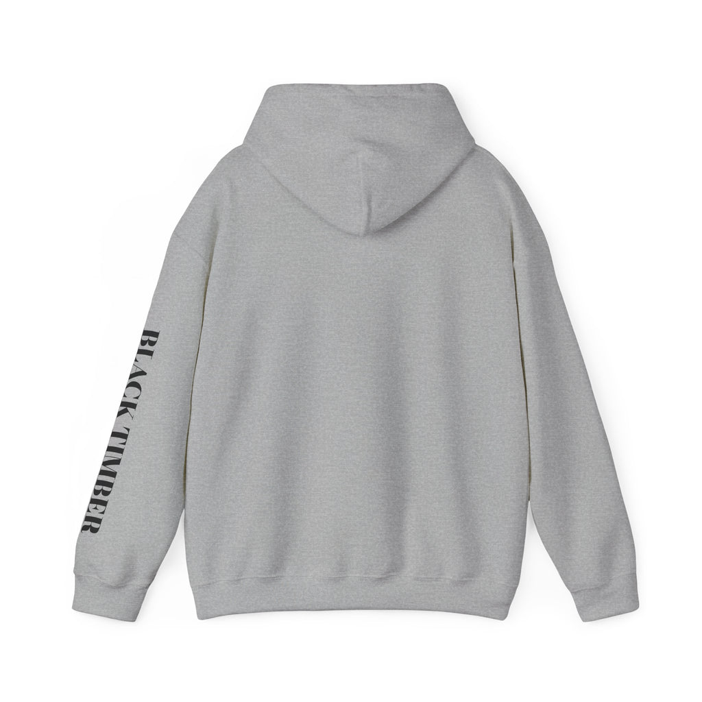 Black Timber Logo Hoodie