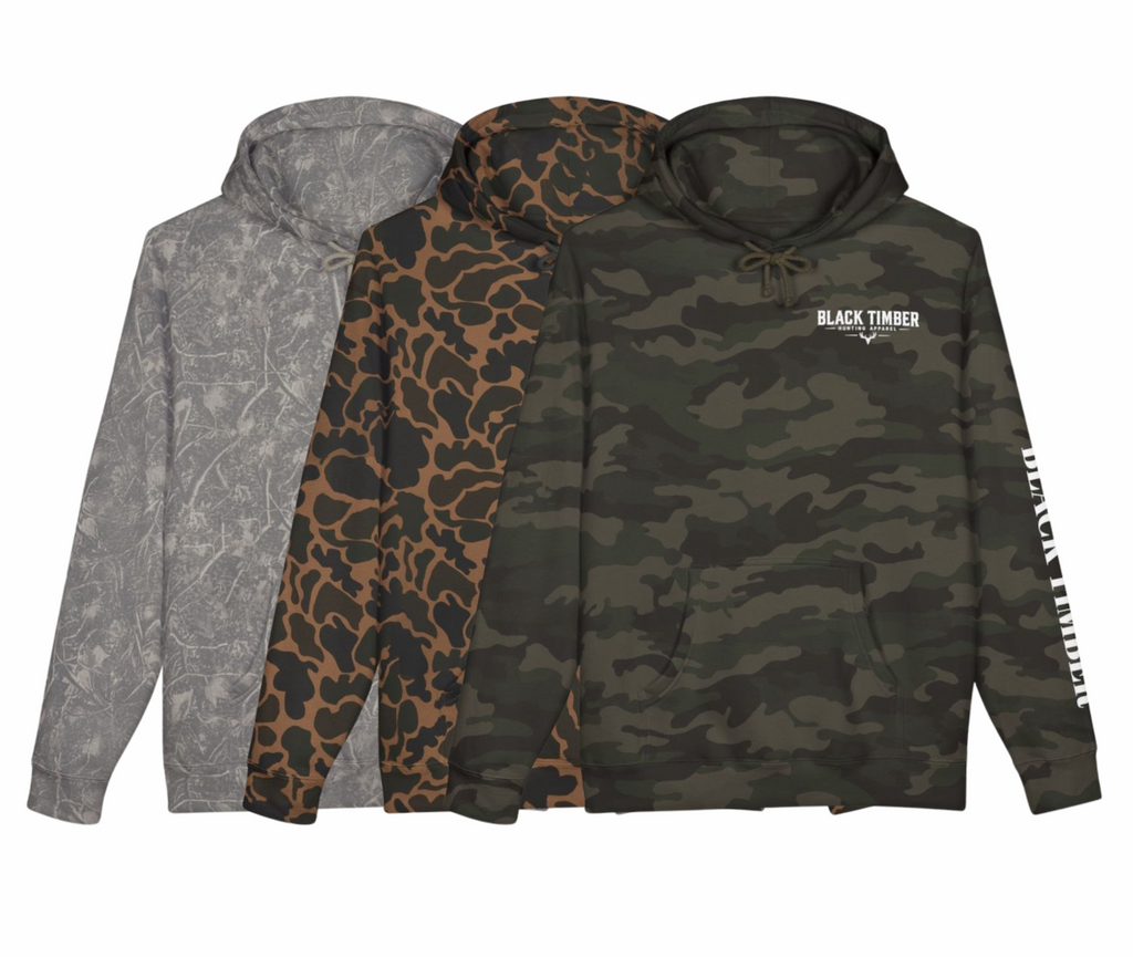 Black Timber Hoodie
